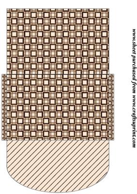 Chocolate Money/voucher Wallet 4