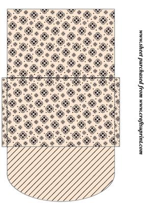 Chocolate Money/voucher Wallet 5