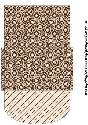 Chocolate Money/voucher Wallet