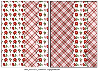 2 Red Dog Rose Card Front Blanks 1