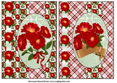 2 Red Dog Rose Card Fronts 1