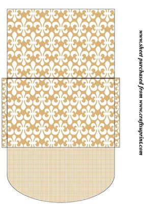Coffee and Cream Money/voucher Wallet 1