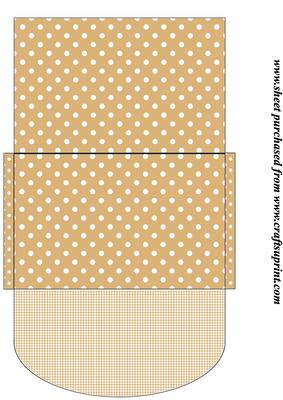Coffee and Cream Money/voucher Wallet 2
