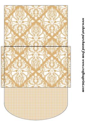 Coffee and Cream Money/voucher Wallet 3