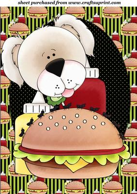 Doggie Picnic Topper 5
