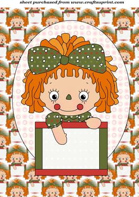 Raggedy Anne Topper 7