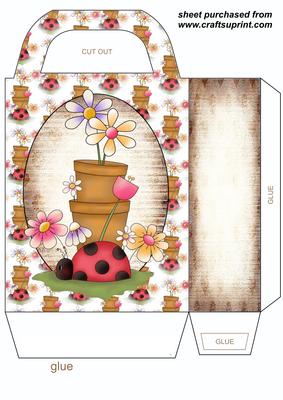 Garden Ladybird Gift Bag