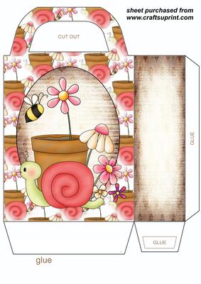 Garden Snail Gift Bag