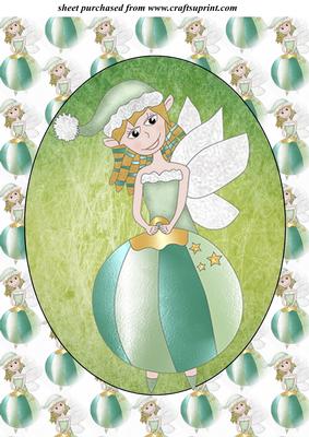 Christmas Bauble Fairy Topper 5