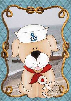Salty Sea Dog Topper 1