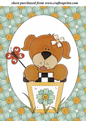 Floral Pooch Topper 4