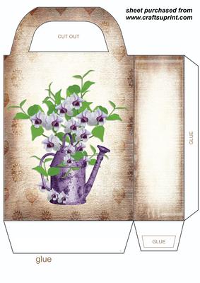 Floral Vase Gift Bag 7