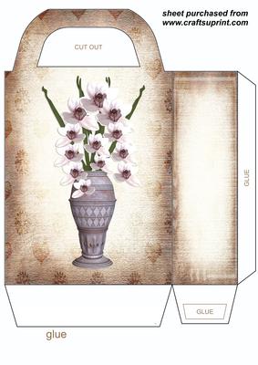 Floral Vase Gift Bag 9