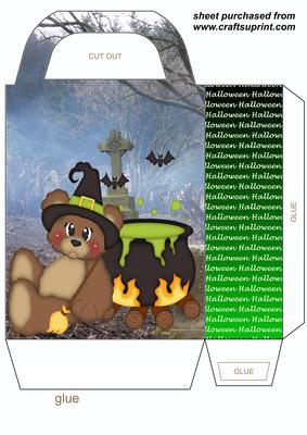 Halloween Bear Gift Bag 4