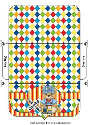 Train Driver Bear Money/voucher Wallet 2