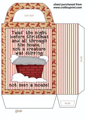 Twas the Night Before Christmas Gift Bag