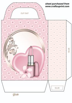 Lipstick and Hear Gift Bag 3