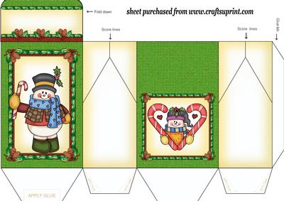 Snowman Pinch Bag 3