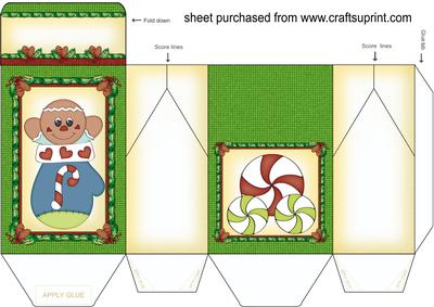 Christmas Gingerbread Pinch Bag 1