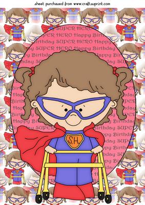 Super Hero Kids Topper 2