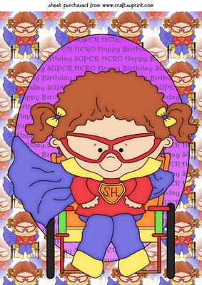 Super Hero Kids Topper 4