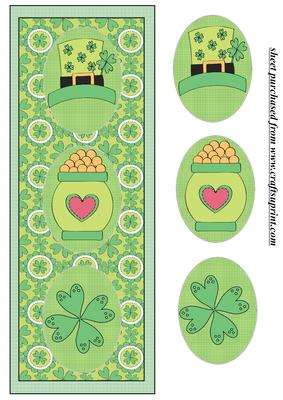 Luck of the Irish Trio Card Front