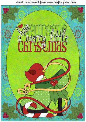 Christmas Shoe Topper 3