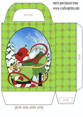 Christmas Shoe Gift Bag 2