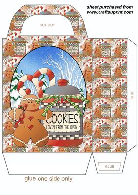 Gingerbread Cookies Gift Bag