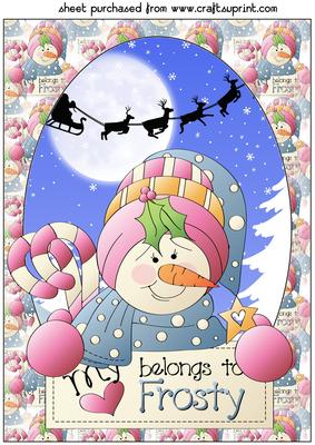 My Heart Belongs to Frosty Topper