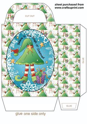 Believe in the Magic of Christmas Gift Bag