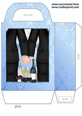 Male Civil Wedding Gift Bag 3