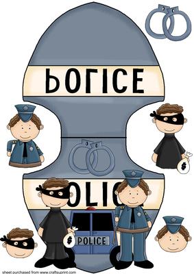 Police Badge Quick Card