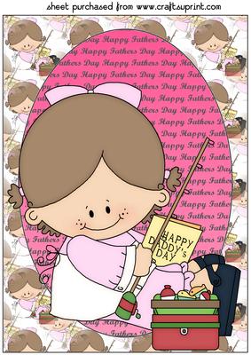 Cute Fathers Day Topper 1