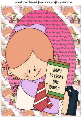 Cute Fathers Day Topper 3