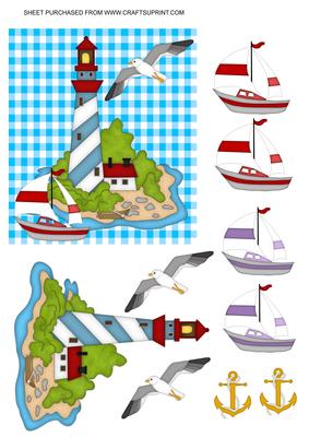 Lighthouse Card Front