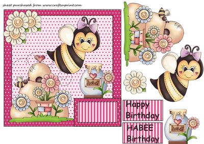 Habee Birthday Card Front