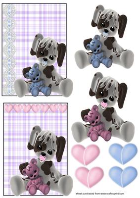 Baby Boy and Baby Girl Toppers