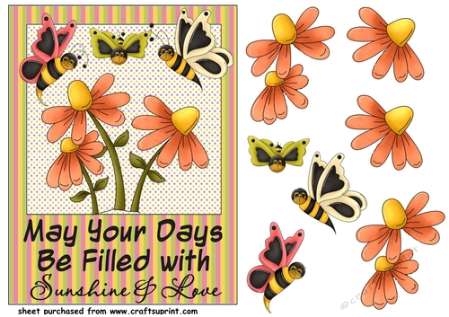 May your days card front 1
