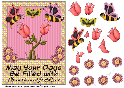 May your days card front 2
