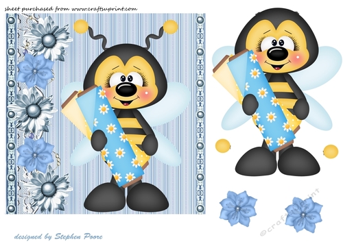 Quilting bee card front 1