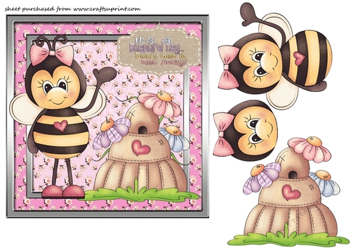 Its a beautiful day card front