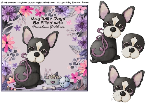 Cute pooch may your days card front 2