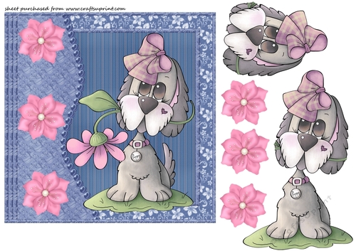 Poppy pooch card front 1