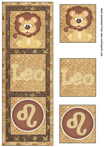 Leo trio card front