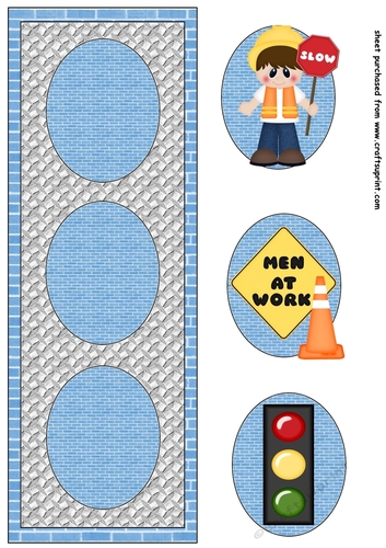 Men at work trio card front 1