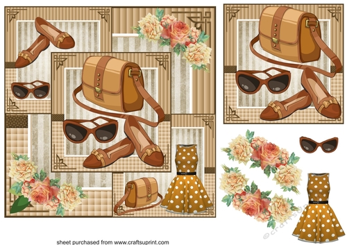 Coffee all about the fashion card front