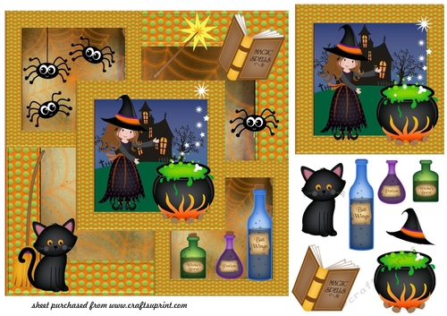 All about Halloween card front 1