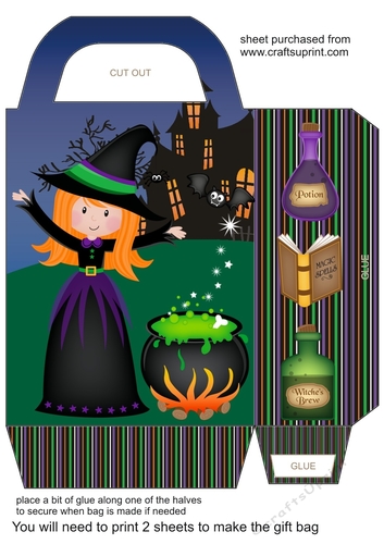 Halloween gift bag 1