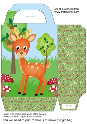 All about the woodland gift bag 1